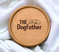 The Dogfather Design SVG - Dog Themed Design SVG