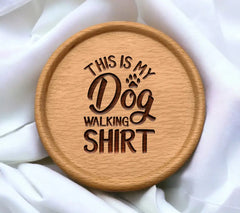 This Is My Dog Walking Shirt SVG -  Sign Design SVG