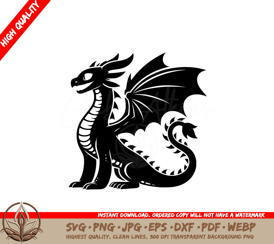 Dragon Majesty Digital Product SVG