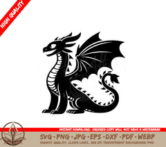 Dragon Majesty Digital Product SVG