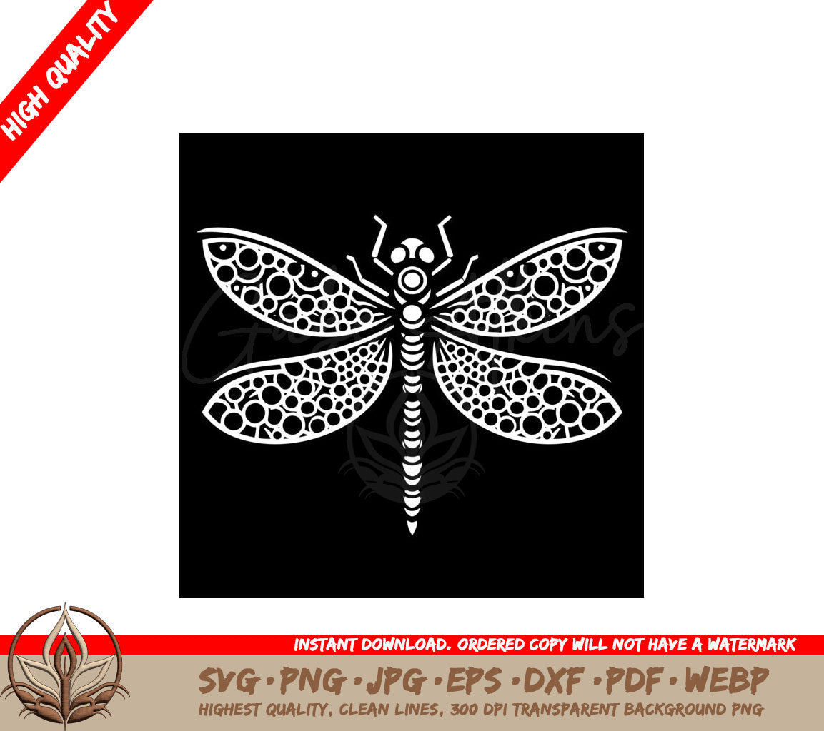 Dragonfly Dance SVG Digital Product - Multiple Formats