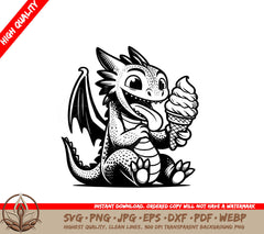 Dragons Ice Cream Delight SVG