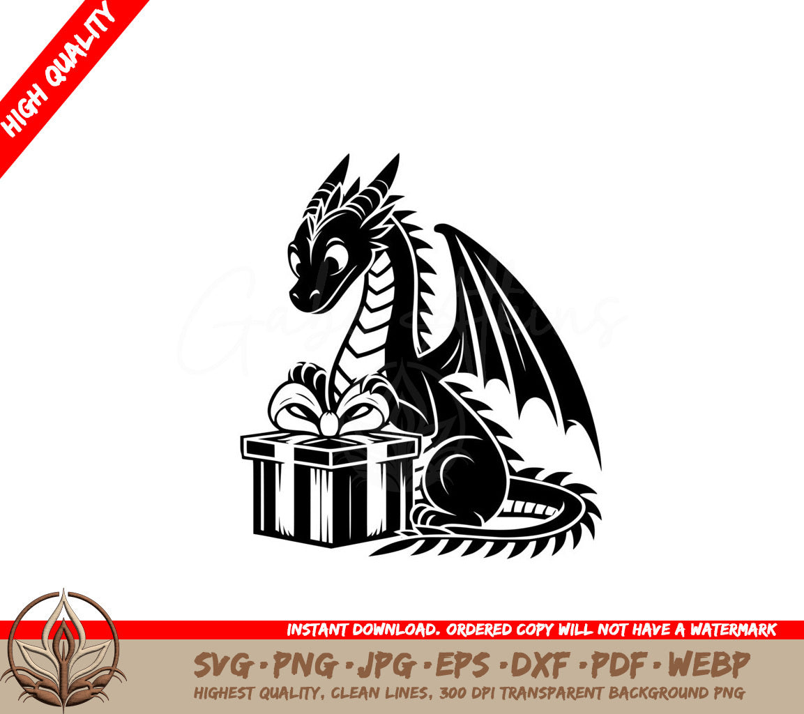 Dragon Party Gift SVG File