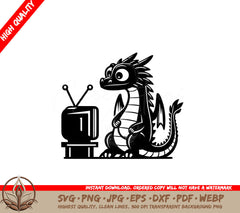 Dragons Screen Time SVG - Digital Product in Multiple Formats