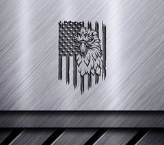 Eagle with American Flag SVG SVG