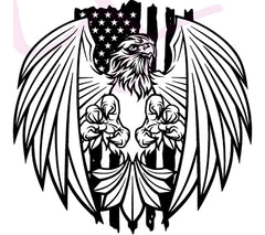 Eagle Through American Flag SVG Bundle | American Pride Eagle SVG Bund | American Pride Eagle SVG Bundle