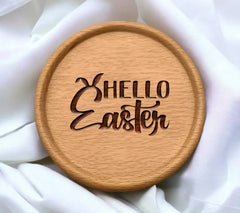 Hello Easter SVG Cut File SVG
