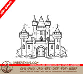 Castle Gate SVG - Echoes of Eternity SVG