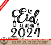 Eid Al Adha 2024 SVG - Sign Design SVG