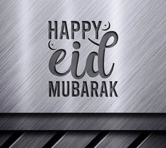 Eid Mubarak Greeting Card SVG - Happy Eid Mubarak Design SVG