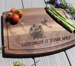 Fairy Flying Over Flowers SVG Silhouette Illustration SVG