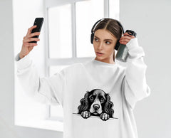 Cocker Spaniel SVG - English Cocker Spaniel Paws Up SVG