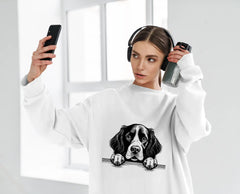 English Springer Spaniel Dog SVG - Tabletop Portrait SVG