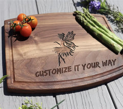 Fairy Silhouette SVG - Magical Wings Design SVG