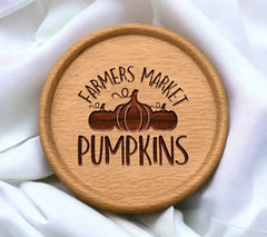 Pumpkin Farmers Market Logo SVG SVG