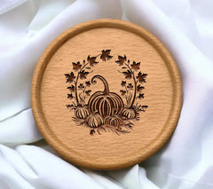 Pumpkin & Leaves Fall Festival SVG SVG