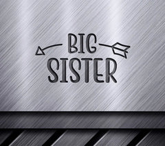 Big Sister Arrow Design SVG - Family Design SVG