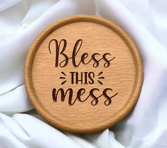 Bless This Mess SVG Cut File SVG