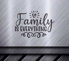 Family Is Everything Heart SVG Design SVG