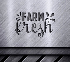 Farm Fresh SVG Sign - Farmhouse Decor SVG
