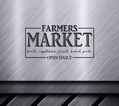 Farmhouse Farmers Market Fruits SVG Design SVG