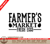 Farmhouse Farmers Market Fresh Eggs SVG SVG