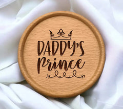 Daddys Prince Crown SVG - Fathers Day Design SVG