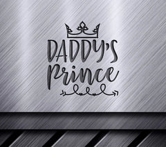 Daddys Prince Crown SVG - Fathers Day Design SVG