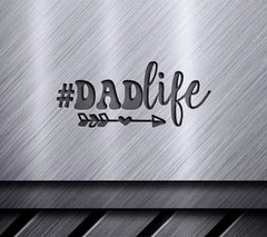 Dadlife Arrow Design SVG - Fathers Day Graphic SVG