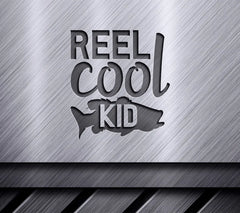 Reel Cool Kid - Fish Design SVG for Fathers Day SVG
