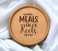 Meals on Reels SVG for Fishing SVG