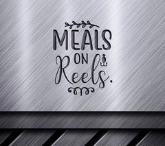 Meals on Reels SVG for Fishing SVG