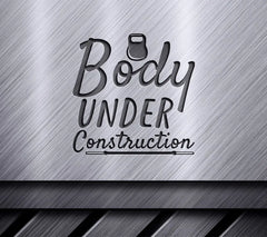 Body Under Construction Design SVG - Fitness Design SVG