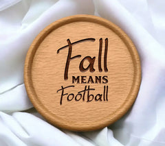 Fall Means Football SVG Design SVG