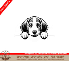 Foxhound Overlook SVG Digital Product File