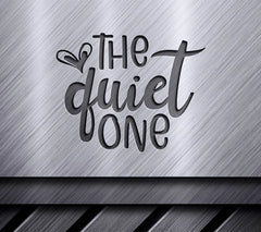 The Quiet Done Heart Design SVG - Friendship Design SVG
