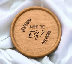 Funny Elf SVG Bundle What The Elf Sign SVG