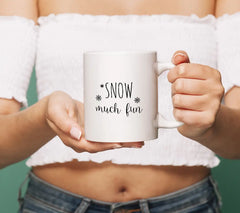 Snow Much Fun Christmas SVG Quote Bundle SVG
