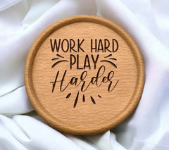 Work Hard Play Harder SVG - Funny Design SVG