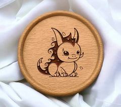 Funny Crowned Cat Cartoon SVG - Vector Illustration SVG