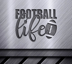 Football Life Design SVG - Game Day Design SVG