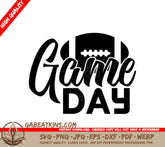 Football Game Day Design SVG SVG