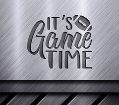 Game Day Football SVG - Its Game Time Design SVG