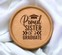 Proud Sister Graduate SVG - Graduation Cap Design SVG