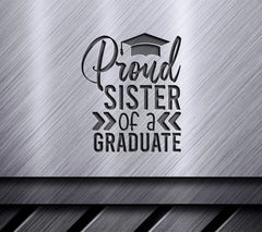 Proud Sister Graduate SVG - Graduation Cap Design SVG