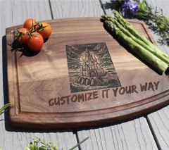 Ocean Castle SVG - Grand Sandcastle with Towers SVG