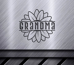Sunflower Grandma SVG Cut File SVG
