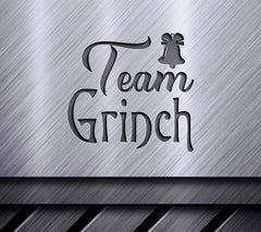 Grinch Team Design SVG with Bell - Christmas SVG Design SVG