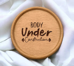 Body Under Construction SVG - Gym Fitness Design SVG