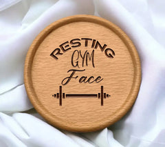 Resting Gym Face SVG - Fitness Design Design SVG